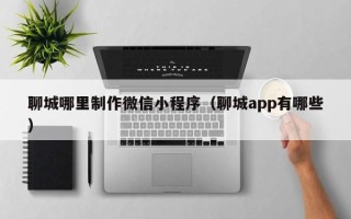 巢湖聊城哪里制作微信小程序（聊城app有哪些）